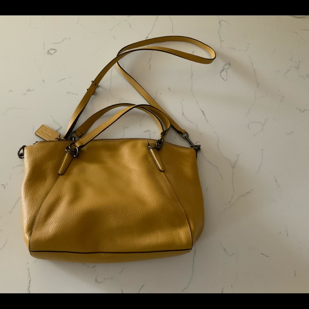 Yellow Coach Purse - Picture 2 of 7